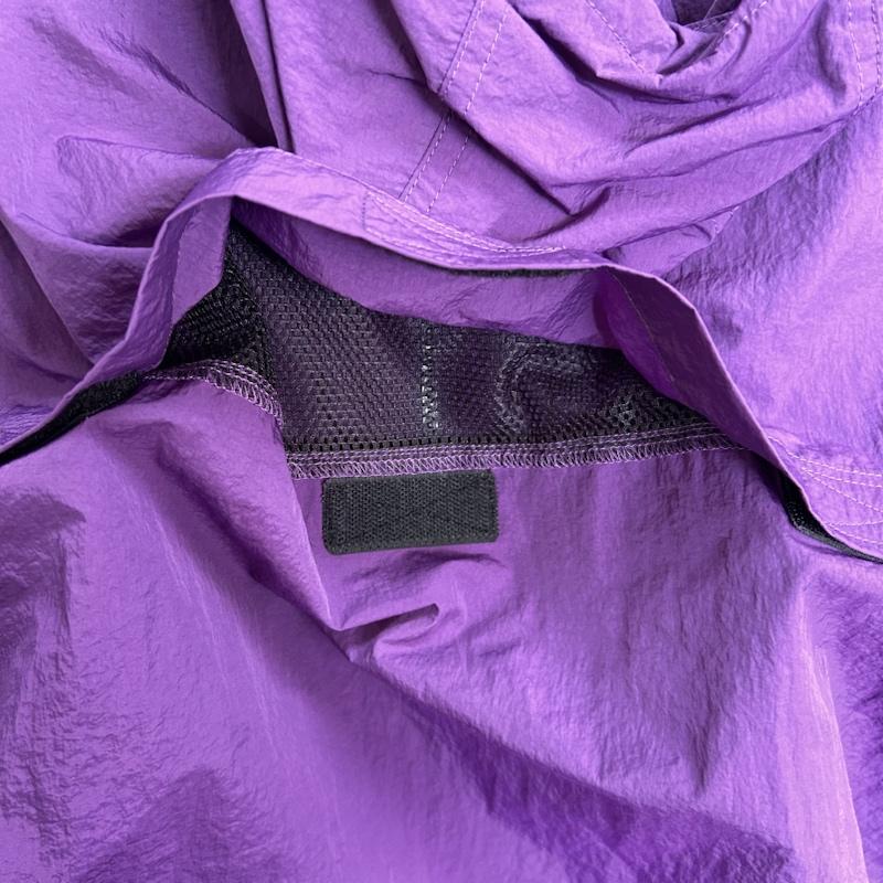 サウザンドマイル THOUSAND MILE ベスト ベスト LIGHT SHELL Vest ジップアップ フードベスト M ロゴ、文字 紫 / パープル / purple メンズ USED 古着 中古 50138111
