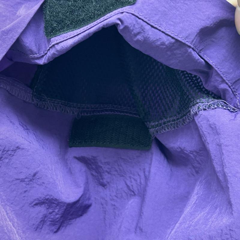 サウザンドマイル THOUSAND MILE ベスト ベスト LIGHT SHELL Vest ジップアップ フードベスト M ロゴ、文字 紫 / パープル / purple メンズ USED 古着 中古 50138111