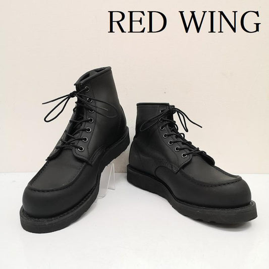 レッドウィング RED WING ブーツ 一般 24年製 8074 6inch Classic Moc 6インチ モックトゥ ブーツ US：8.5 青 / ブルー / blue メンズ USED 古着 中古 50138139