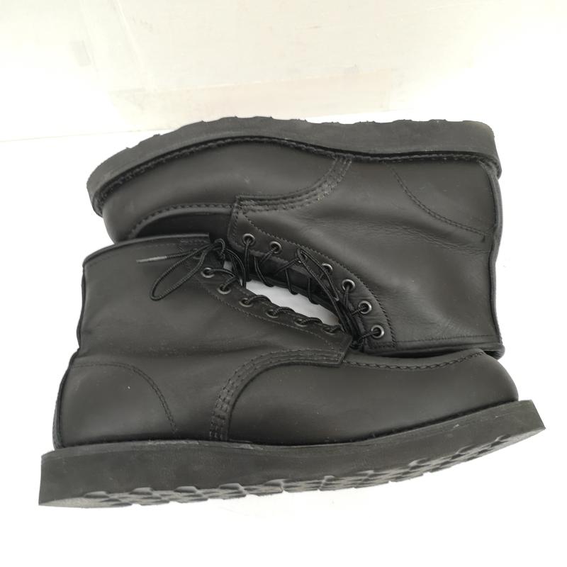レッドウィング RED WING ブーツ 一般 24年製 8074 6inch Classic Moc 6インチ モックトゥ ブーツ US：8.5 青 / ブルー / blue メンズ USED 古着 中古 50138139