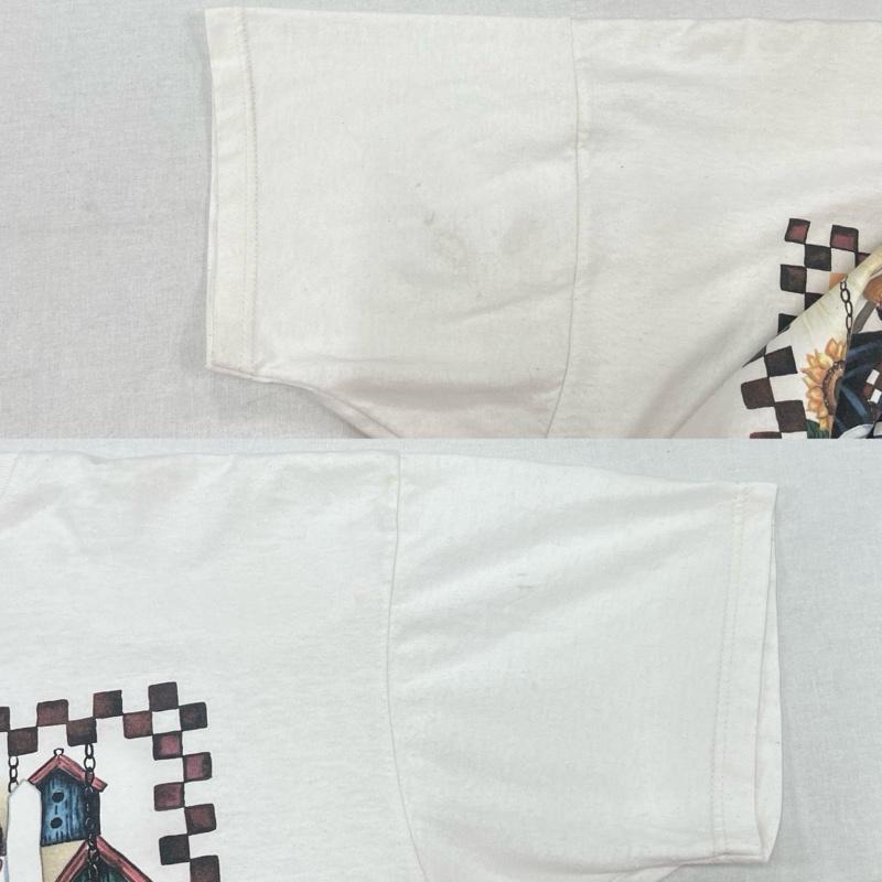 古着 USED Tシャツ 半袖 ラガディアン アンディ カントリー 半袖 Tシャツ Raggedy Ann Andy XL プリント 白 / ホワイト / white X マルチカラー / マルチカラー / multicolor メンズ USED 古着 中古 50138304