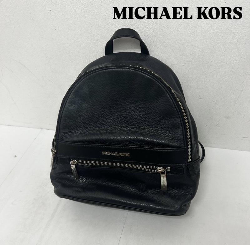 マイケルコース MICHAEL KORS ショルダーバッグ ショルダーバッグ MICHAEL KORS ミニリュック レザー - ロゴ、文字 黒 / ブラック / black レディース USED 古着 中古 50138360