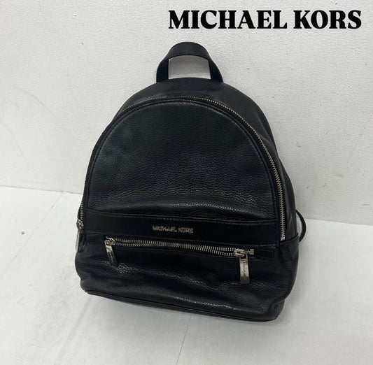 マイケルコース MICHAEL KORS ショルダーバッグ ショルダーバッグ MICHAEL KORS ミニリュック レザー - ロゴ、文字 黒 / ブラック / black レディース USED 古着 中古 50138360