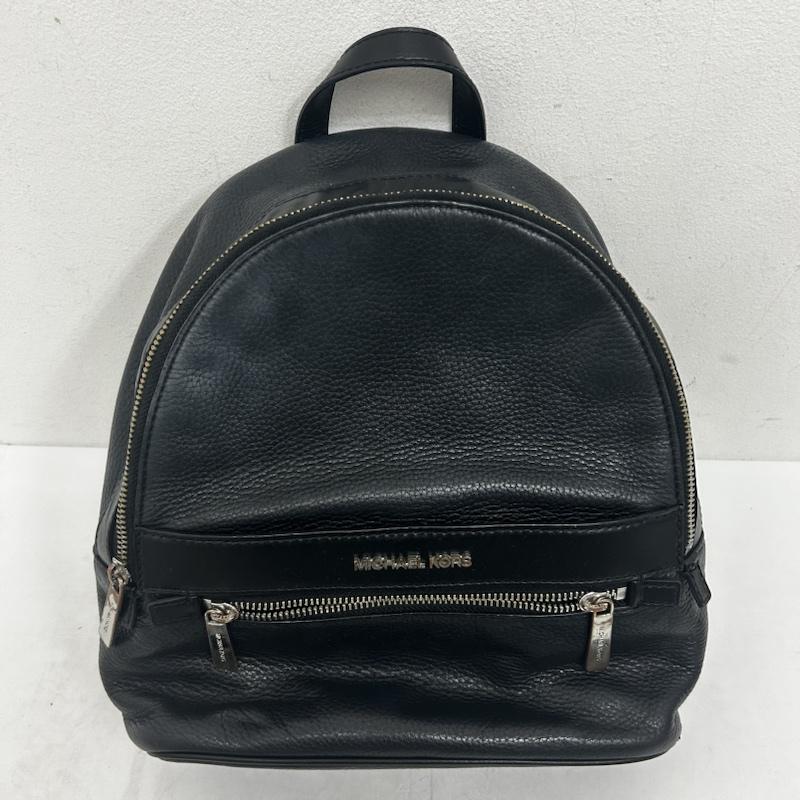 マイケルコース MICHAEL KORS ショルダーバッグ ショルダーバッグ MICHAEL KORS ミニリュック レザー - ロゴ、文字 黒 / ブラック / black レディース USED 古着 中古 50138360