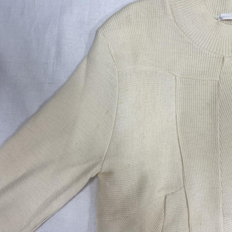 ヨウジヤマモト Yohji Yamamoto ニット、セーター 長袖 Y s ワイズ ハイネック 薄手 ニット - 無地 ナチュラル / ナチュラル / レディース USED 古着 中古 50138364