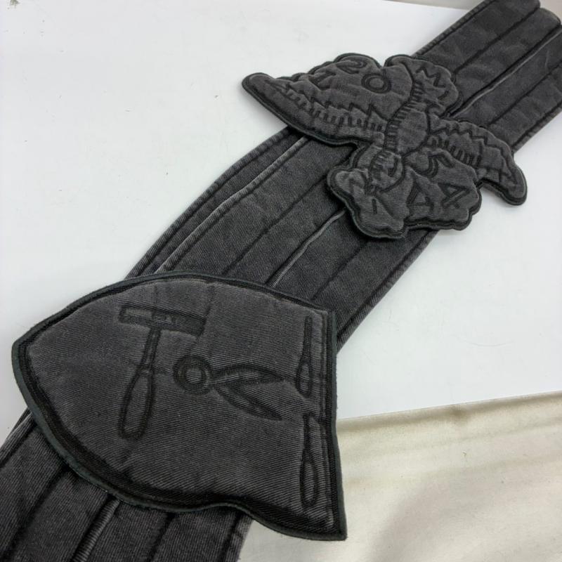 ルイヴィトン LOUIS VUITTON ジャケット、上着 ジャンパー、ブルゾン 21ss ジップ スロー デニム フーディ ウィズ サッシュアンドパッチ HHA61WRDH 52 チャコールグレー / チャコールグレー / メンズ USED 古着 中古 50138366