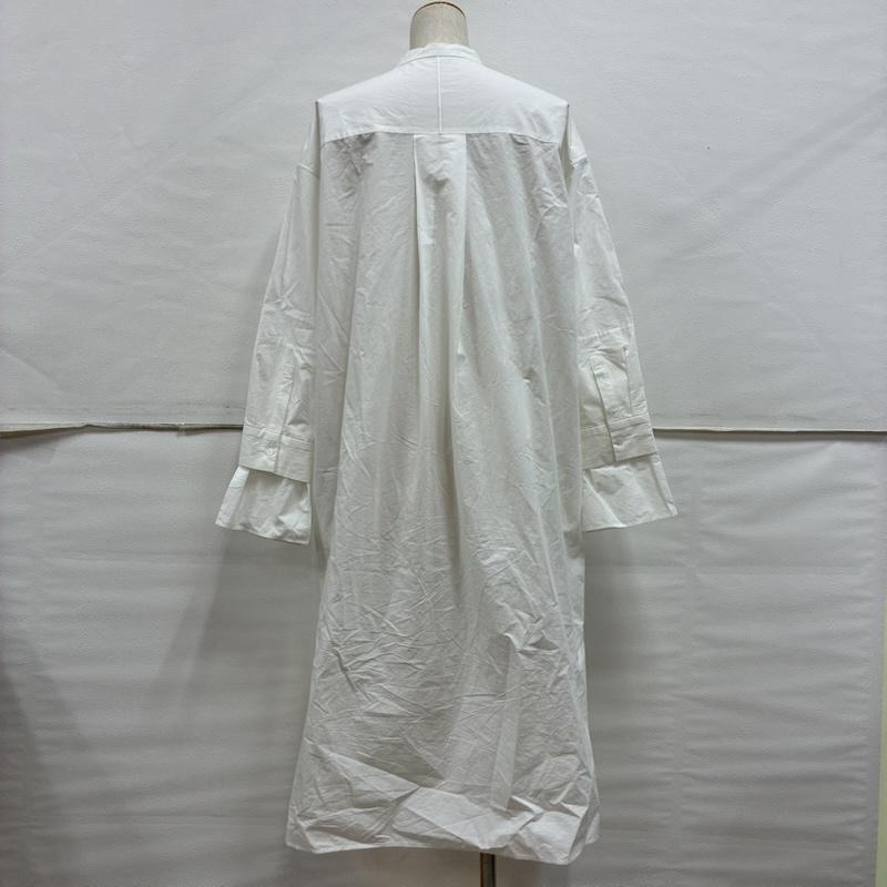 古着 USED ワンピース ロングスカート ESLOW エスロー シャツ ワンピース ロング 長袖 - 無地 白 / ホワイト / white レディース USED 古着 中古 50138442