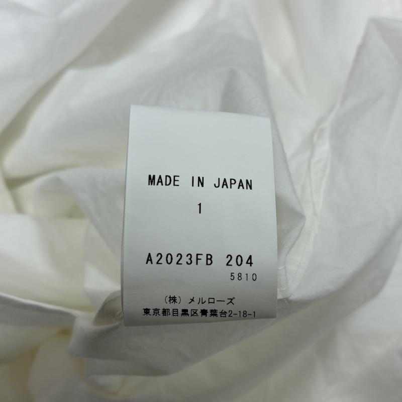 古着 USED ワンピース ロングスカート ESLOW エスロー シャツ ワンピース ロング 長袖 - 無地 白 / ホワイト / white レディース USED 古着 中古 50138442