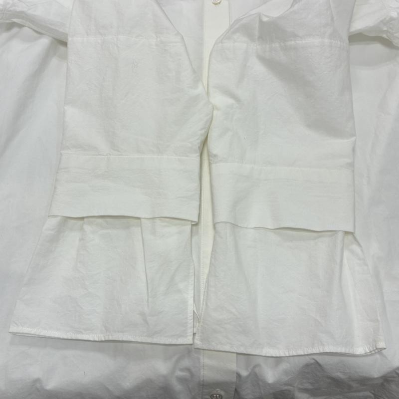 古着 USED ワンピース ロングスカート ESLOW エスロー シャツ ワンピース ロング 長袖 - 無地 白 / ホワイト / white レディース USED 古着 中古 50138442