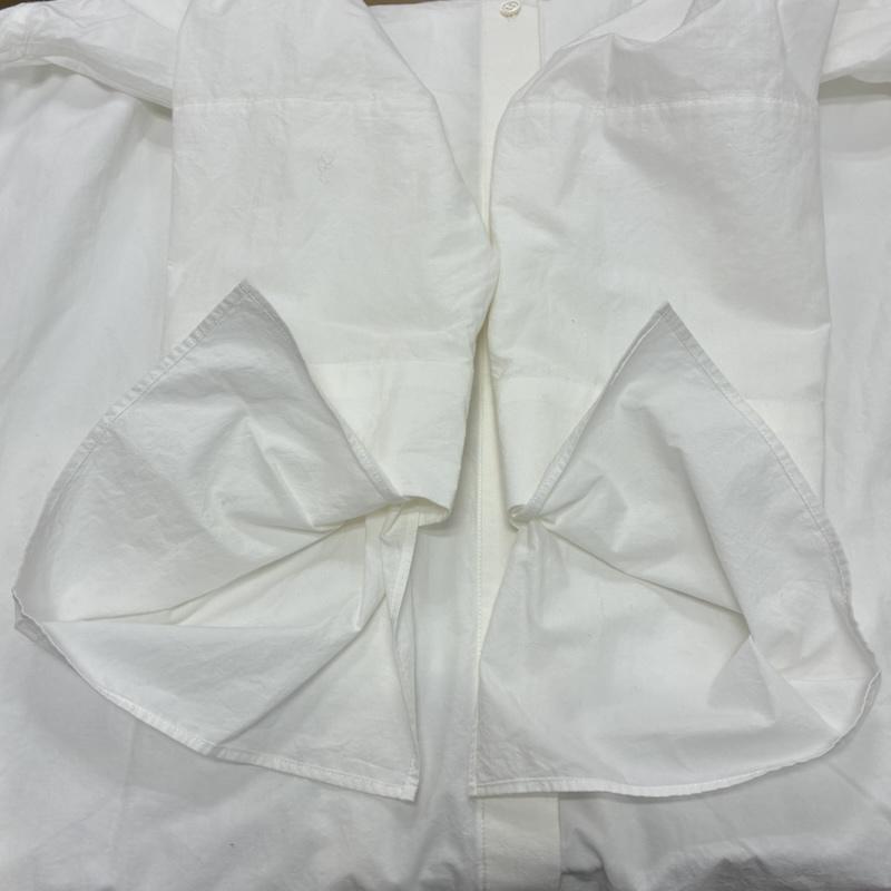 古着 USED ワンピース ロングスカート ESLOW エスロー シャツ ワンピース ロング 長袖 - 無地 白 / ホワイト / white レディース USED 古着 中古 50138442