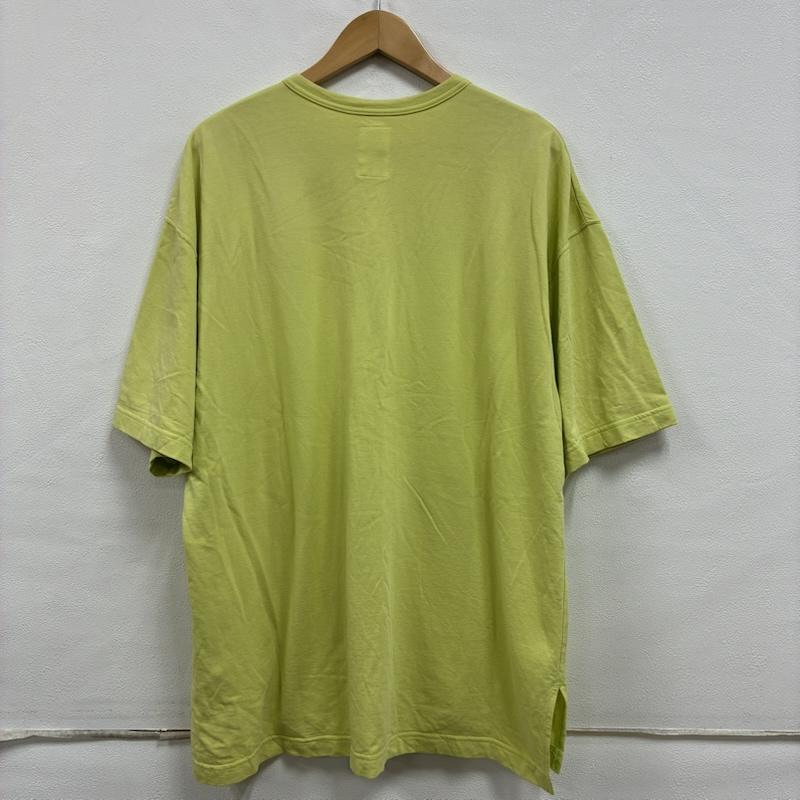 ネーム Name. Tシャツ 半袖 18ss ハーフジップ クルーネック オーバーサイズ Tシャツ 1 黄緑 / イエローグリーン / メンズ USED 古着 中古 50138507