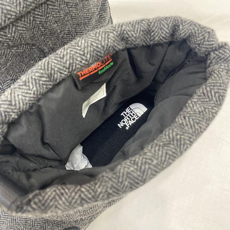 ザノースフェイス THE NORTH FACE ブーツ ショートブーツ NF52273 ヌプシ ブーティ ウォータープルーフ VII ショート WB(ウールブラック×TNFブラック) US10/28cm US：10 ロゴ、文字 黒 / ブラック / black X チャコールグレー / チャコールグレー / メンズ USED 古着 中古 50138543