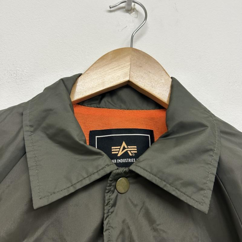 アルファ ALPHA ジャケット、上着 ジャンパー、ブルゾン コーチジャケット プリント EDGE CUSTOMES Luxz EDGE CUSTOMS S プリント カーキ / カーキ / khaki メンズ USED 古着 中古 50138556