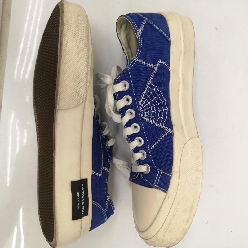 古着 USED スニーカー スニーカー secondlayer ARTICLE NO.コラボ 1007 LO-CUT スニーカー US：8 青 / ブルー / blue メンズ USED 古着 中古 50138579