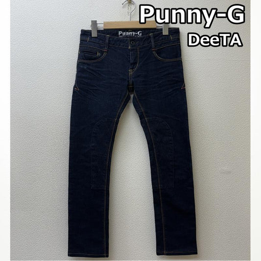 ディーティーエー DeeTA パンツ デニム、ジーンズ Punny-G PNG-014 日本製 ローライズ スリム ストレート デニム パンツ インディゴ - インディゴ / インディゴ / Indigo レディース USED 古着 中古 50138599