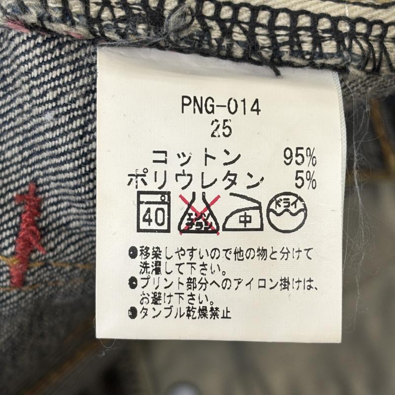 ディーティーエー DeeTA パンツ デニム、ジーンズ Punny-G PNG-014 日本製 ローライズ スリム ストレート デニム パンツ インディゴ - インディゴ / インディゴ / Indigo レディース USED 古着 中古 50138599