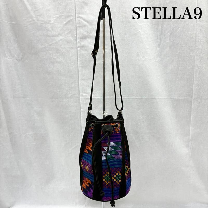 古着 USED ショルダーバッグ ショルダーバッグ STERA9 ステラナイン ネイティブ柄ショルダーバッグ ハンドメイド 総柄 X ネイティブ柄 紫 / パープル / purple レディース USED 古着 中古 50138604