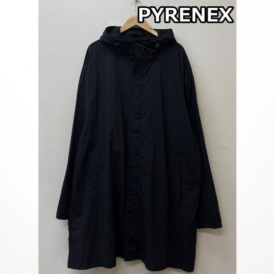 ピレネックス Pyrenex コート コート一般 HUT006 TORRENT2 トレント2 ビッグサイズ ナイロン ウインドブレーカー ロング コート 黒 ブラック XL 黒 / ブラック / black メンズ USED 古着 中古 50138609