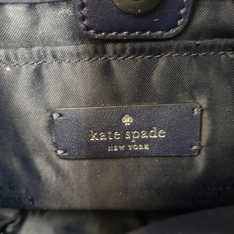 ケイトスペード Kate Spade ショルダーバッグ ショルダーバッグ フランシー バケット バッグ 2way ショルダー ハンド ファー - 紺 / ネイビー / navy レディース USED 古着 中古 50138627