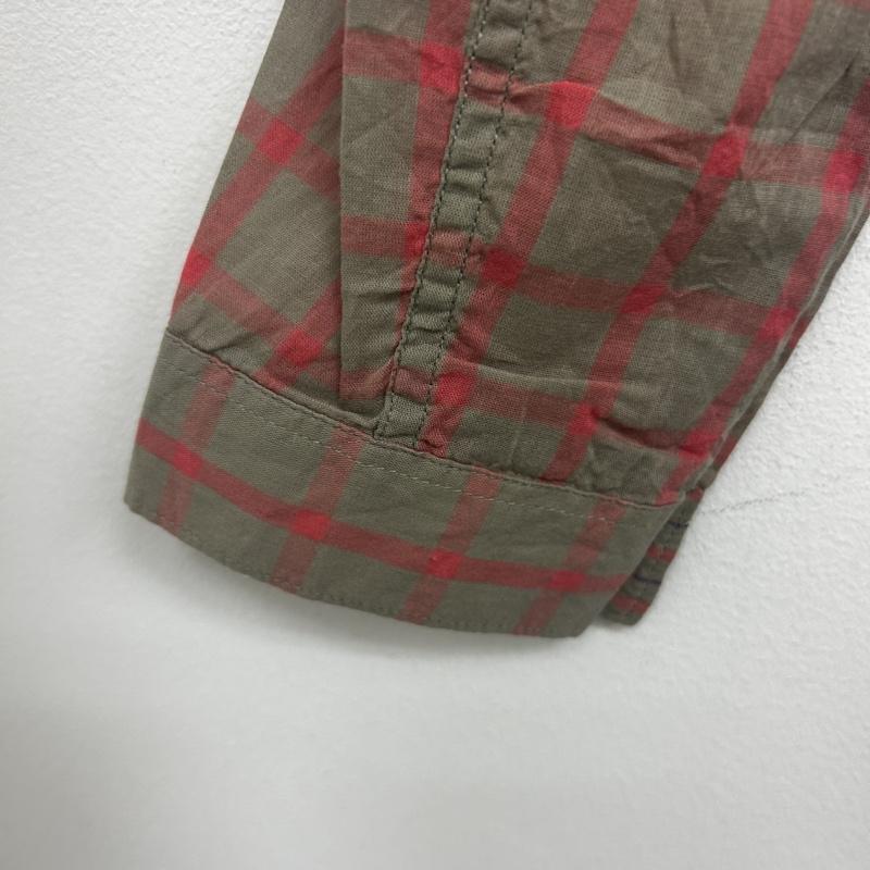 ディーゼル DIESEL シャツ、ブラウス 長袖 DISEL チェックシャツ ダブルポケット XS チェック 桃 / ピンク / pink X ベージュ / ベージュ / beige レディース USED 古着 中古 50138693