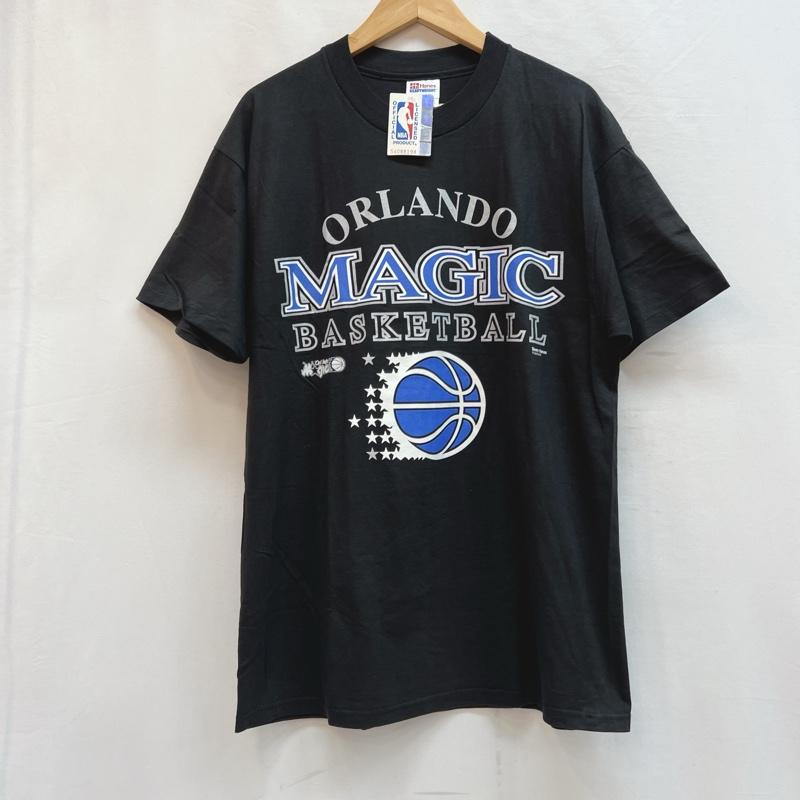 ヴィンテージ VINTAGE Tシャツ 半袖 90s-00s デッドストック オーランド マジック Tシャツ L 黒 / ブラック / black メンズ USED 古着 中古 50138709