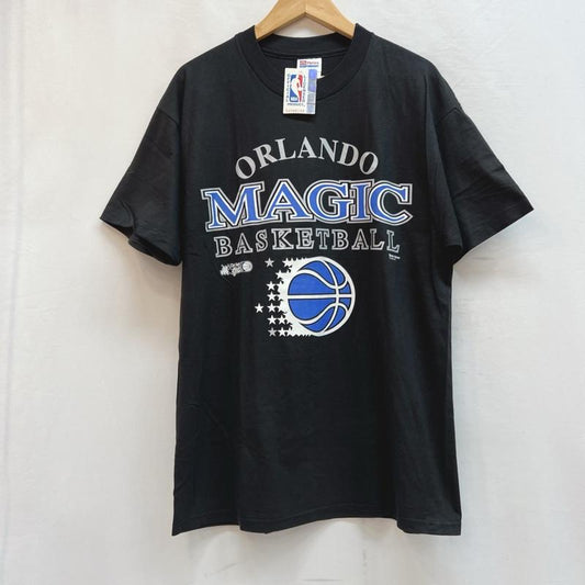 ヴィンテージ VINTAGE Tシャツ 半袖 90s-00s デッドストック オーランド マジック Tシャツ L 黒 / ブラック / black メンズ USED 古着 中古 50138709