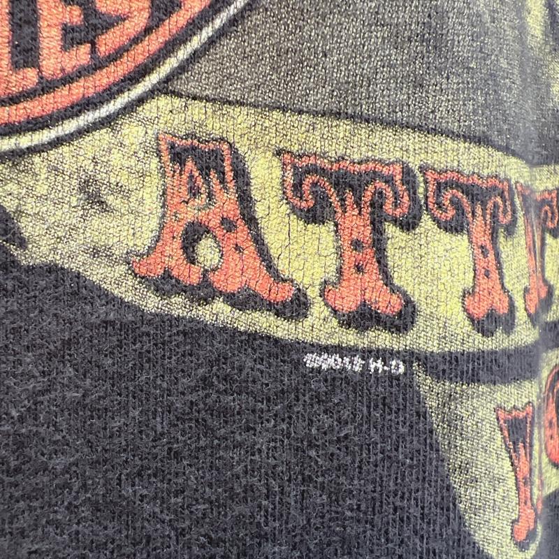 ハーレーダビッドソン Harley-Davidson Tシャツ 半袖 両面プリント スカル Ｔシャツ ビッグサイズ 4XL - 黒 / ブラック / black メンズ USED 古着 中古 50138711