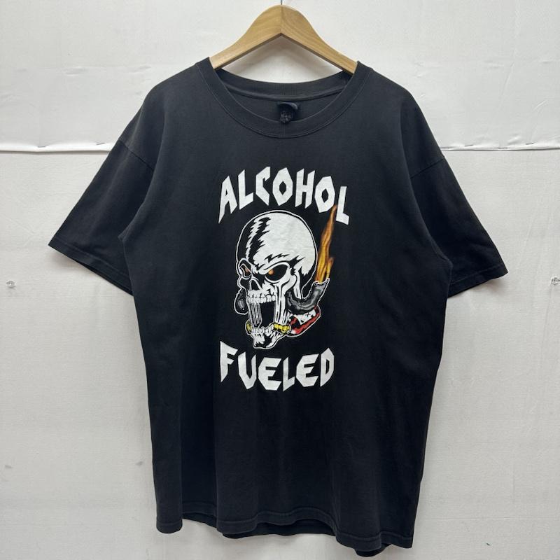 古着 USED Tシャツ 半袖 00 s WWF Stone Cold Alcohol Fueled プロレス プリント Tシャツ L 黒 / ブラック / black メンズ USED 古着 中古 50138719