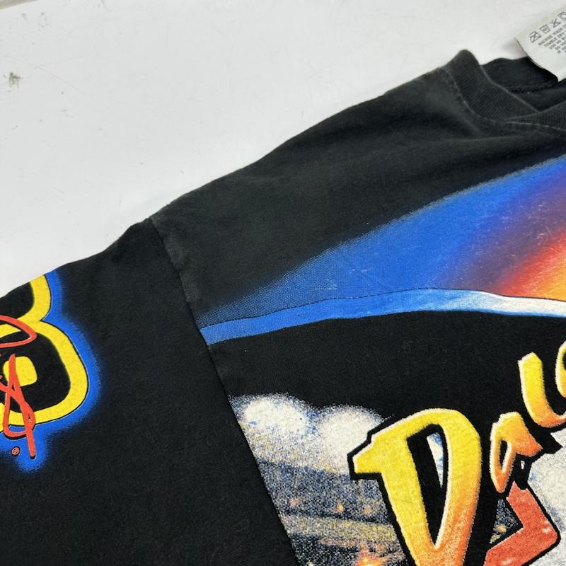 古着 USED Tシャツ 半袖 Chase Authentics 90s Batman NASCAR Racing Vintage バットマン プリント Tシャツ USA製 L 黒 / ブラック / black メンズ USED 古着 中古 50138720