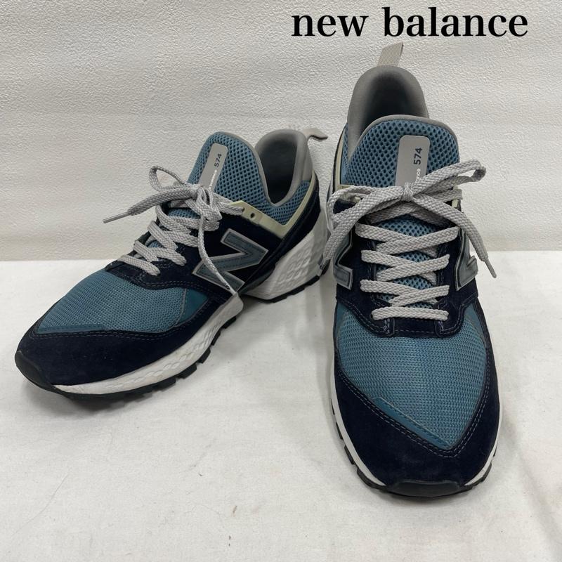ニューバランス New Balance スニーカー スニーカー MS574 EDC スエード レザー メッシュ ローカット スニーカー 28.0cm ロゴ、文字 マルチカラー / マルチカラー / multicolor メンズ USED 古着 中古 50138727