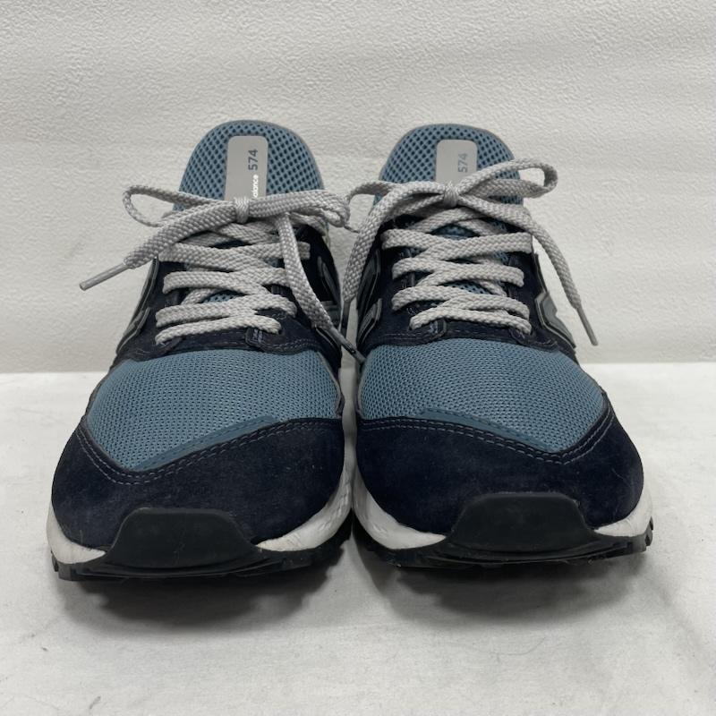 ニューバランス New Balance スニーカー スニーカー MS574 EDC スエード レザー メッシュ ローカット スニーカー 28.0cm ロゴ、文字 マルチカラー / マルチカラー / multicolor メンズ USED 古着 中古 50138727