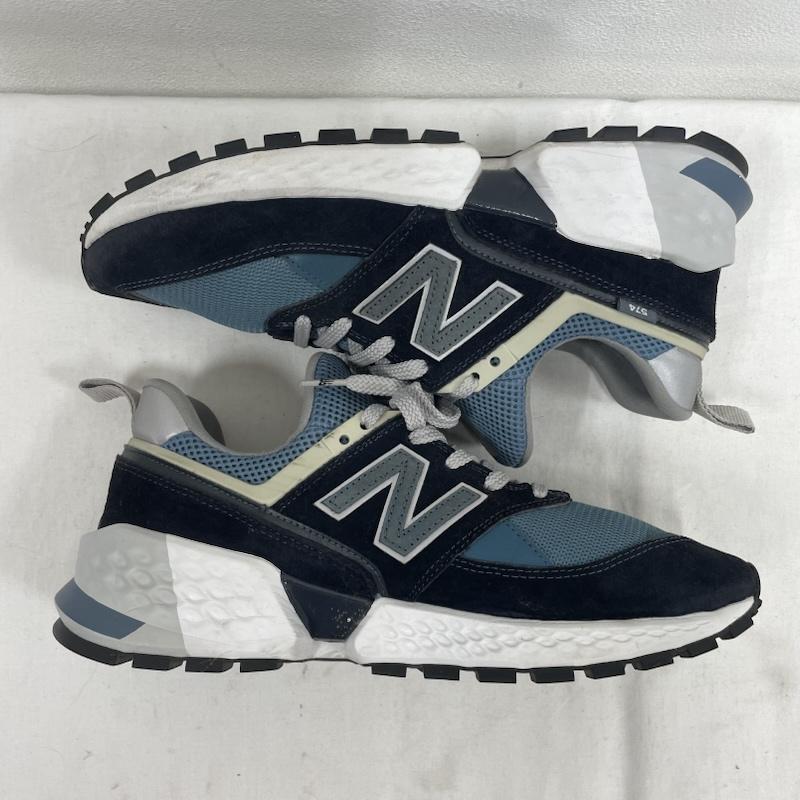 ニューバランス New Balance スニーカー スニーカー MS574 EDC スエード レザー メッシュ ローカット スニーカー 28.0cm ロゴ、文字 マルチカラー / マルチカラー / multicolor メンズ USED 古着 中古 50138727