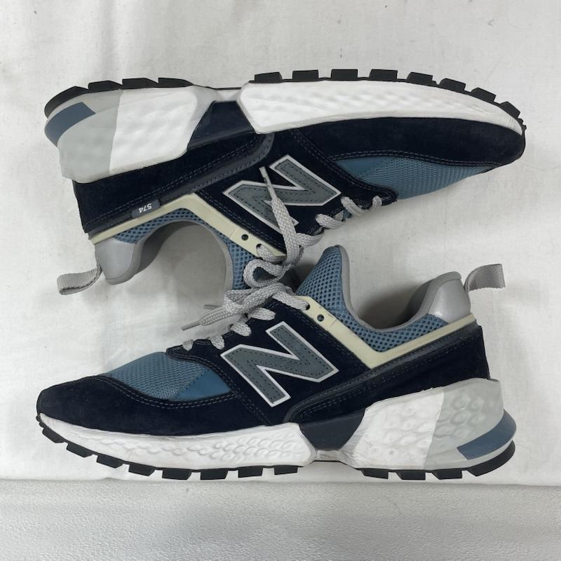 ニューバランス New Balance スニーカー スニーカー MS574 EDC スエード レザー メッシュ ローカット スニーカー 28.0cm ロゴ、文字 マルチカラー / マルチカラー / multicolor メンズ USED 古着 中古 50138727