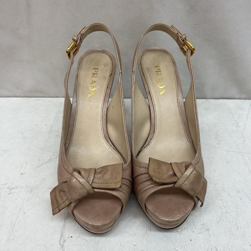 プラダ PRADA パンプス パンプス リボン パンプス サンダル 36 1/2 - レディース USED 古着 中古 50138770