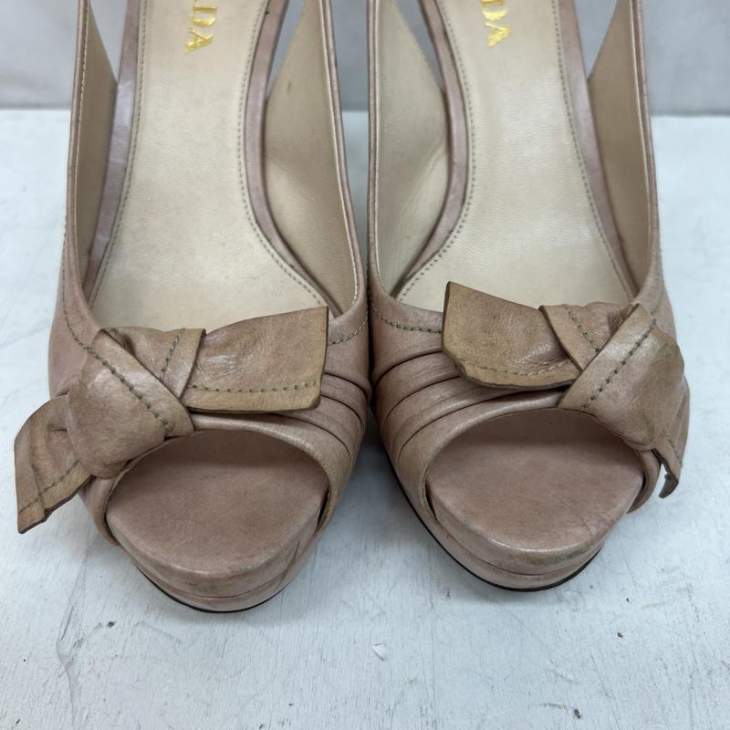 プラダ PRADA パンプス パンプス リボン パンプス サンダル 36 1/2 - レディース USED 古着 中古 50138770