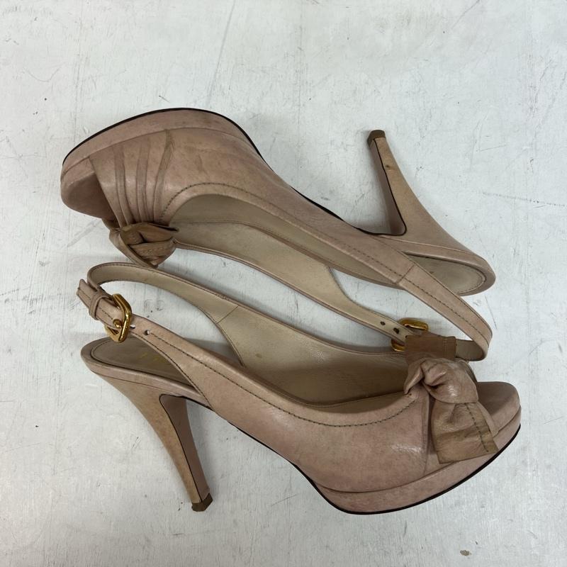 プラダ PRADA パンプス パンプス リボン パンプス サンダル 36 1/2 - レディース USED 古着 中古 50138770
