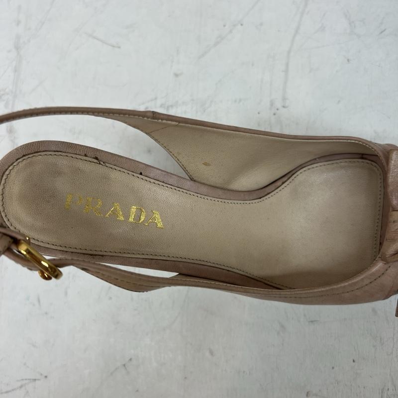 プラダ PRADA パンプス パンプス リボン パンプス サンダル 36 1/2 - レディース USED 古着 中古 50138770