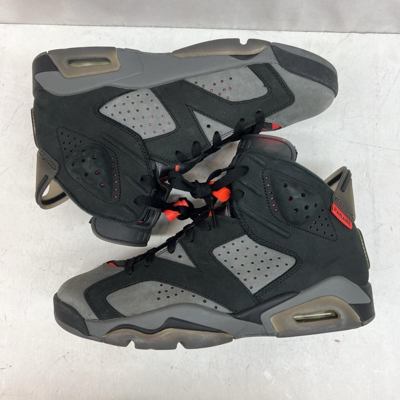 ナイキ NIKE スニーカー スニーカー × パリサンジェルマン AIR JORDAN 6 RETRO PSG CK1229-001 27.0cm 黒 / ブラック / black X 灰 / グレー / gray メンズ USED 古着 中古 50138774
