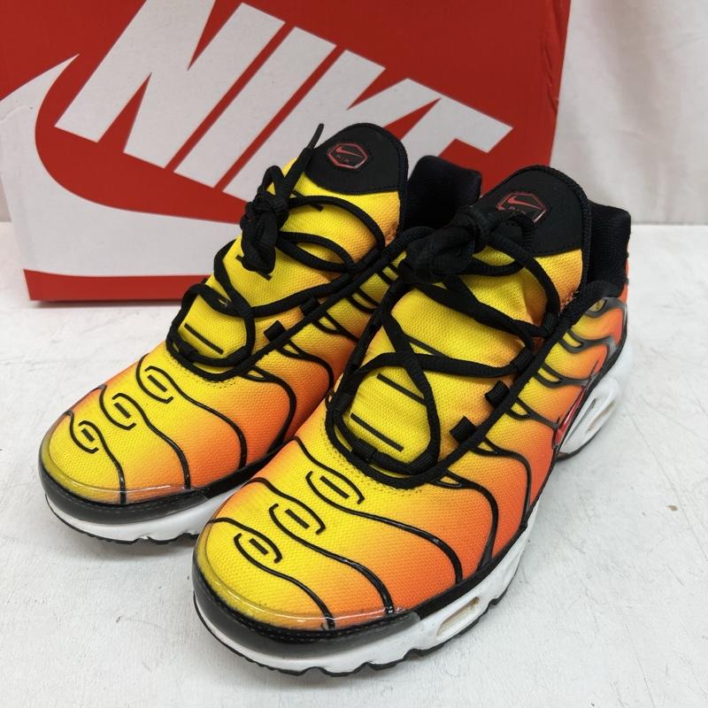 ナイキ NIKE スニーカー スニーカー AIR MAX PLUS  SUNSET  HF0552-001 エアマックス プラス 26.0cm 黄 / イエロー / yellow X 橙 / オレンジ / orange メンズ USED 古着 中古 50138776