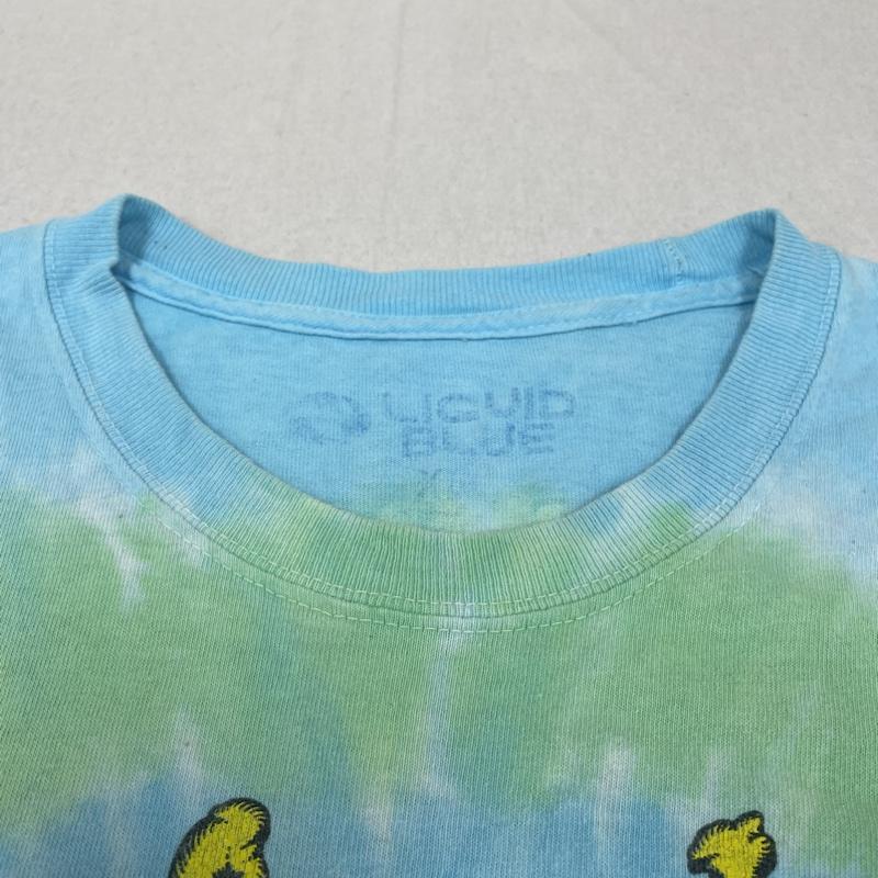 古着 USED Tシャツ 半袖 LIQUID BLUE SMOKIN RIDE CHEECH&CHONG チーチ チョン スモーキンライド 半袖 Tシャツ タイダイ the back drop XL ロゴ、文字 X  X プリント マルチカラー / マルチカラー / multicolor メンズ USED 古着 中古 50138802
