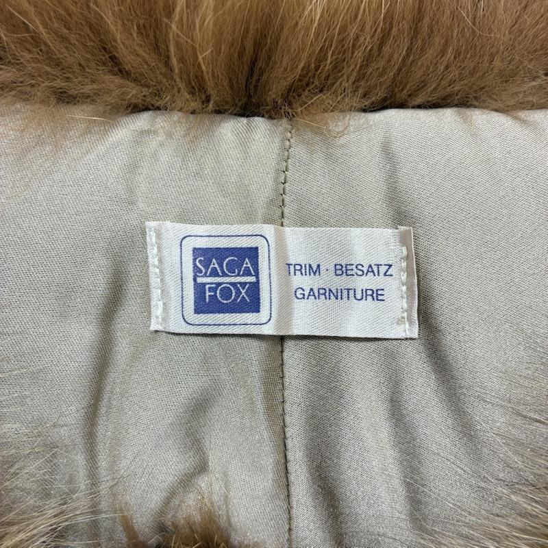 サガフォックス SAGA FOX マフラー マフラー 毛皮 リアル ファー マフラー ショール ティペット ブルーフォックス - 茶 / ブラウン / brown レディース USED 古着 中古 50138819