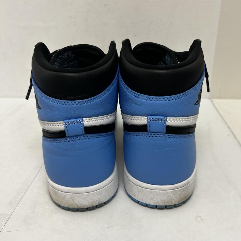 ナイキ NIKE スニーカー スニーカー AIR JORDAN 1 DZ5485-403 29.5cm ロゴ、文字 青 / ブルー / blue X 白 / ホワイト / white X 黒 / ブラック / black メンズ USED 古着 中古 50138820