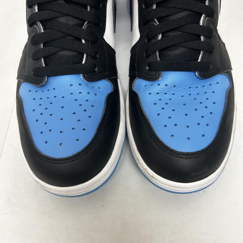 ナイキ NIKE スニーカー スニーカー AIR JORDAN 1 DZ5485-403 29.5cm ロゴ、文字 青 / ブルー / blue X 白 / ホワイト / white X 黒 / ブラック / black メンズ USED 古着 中古 50138820