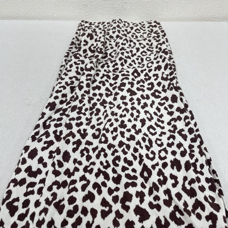 ロク 6BEAUTY&YOUTH パンツ ワークパンツ、ペインターパンツ LEOPARD PRINT PANTS レオパード ヒョウ柄 テーパード パンツ サイドファスナー リネン 麻 8614-202-0172 34 ヒョウ柄・レオパード柄 白 / ホワイト / white X 茶 / ブラウン / brown レディース USED 古着 中古 50138852
