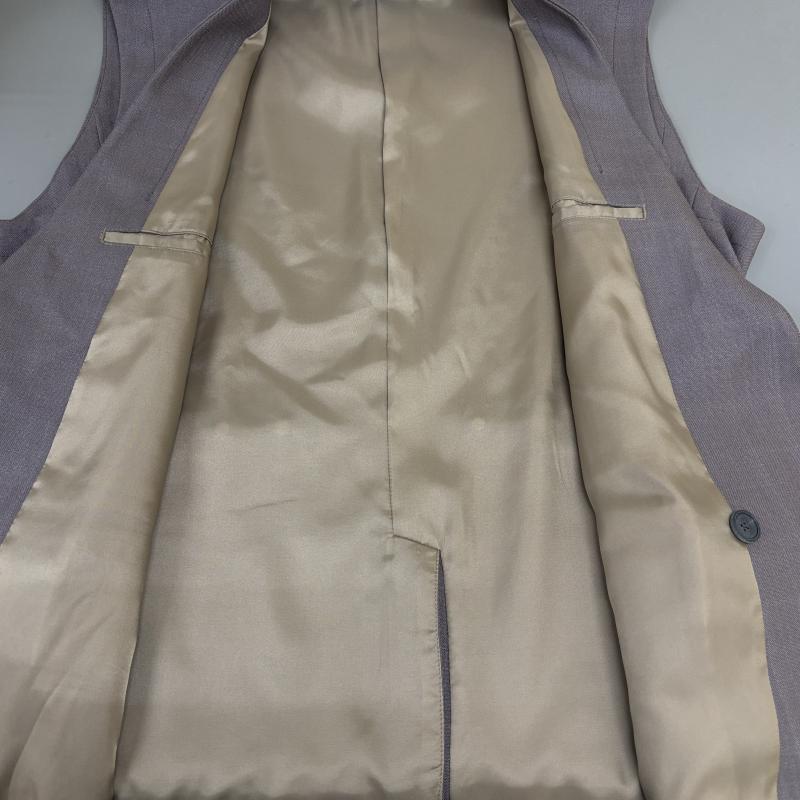 メゾンスペシャル MAISON SPECIAL ベスト ベスト 11241111506 Prime-Over Collarless Gilet オーバーサイズ ノーカラー ダブル ジレ ベスト 灰色 グレー 1 灰 / グレー / gray メンズ USED 古着 中古 50138862