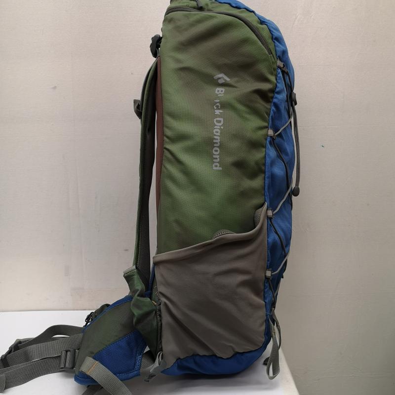 古着 USED リュックサック、デイパック リュックサック、デイバッグ Black Diamond BURN 25L リュック バックパック ナイロン - 青 / ブルー / blue X オリーブグリーン / オリーブグリーン / メンズ USED 古着 中古 50138880
