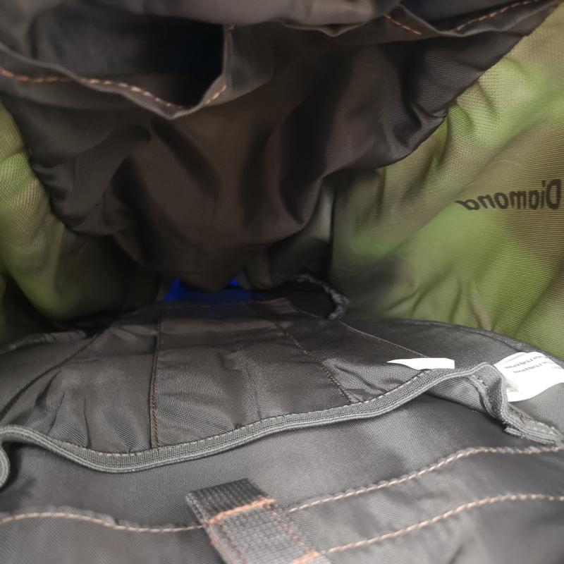 古着 USED リュックサック、デイパック リュックサック、デイバッグ Black Diamond BURN 25L リュック バックパック ナイロン - 青 / ブルー / blue X オリーブグリーン / オリーブグリーン / メンズ USED 古着 中古 50138880