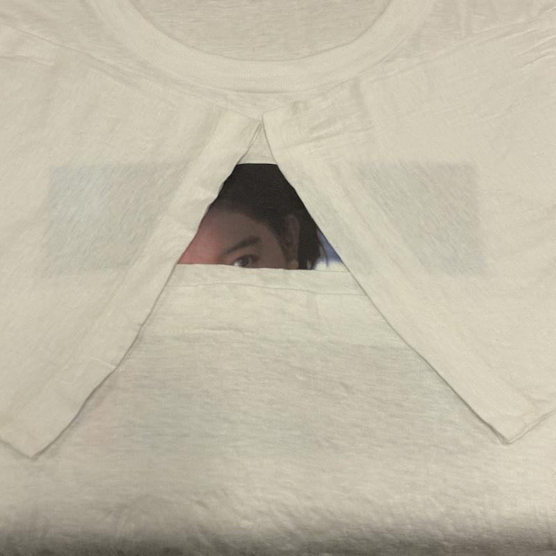 ヴィンテージ VINTAGE Tシャツ 半袖 浅香唯 80 s 1988年 当時物 Candid Girl 非売品 シングルステッチ 半袖 フォト Tシャツ - プリント 白 / ホワイト / white メンズ USED 古着 中古 50138891
