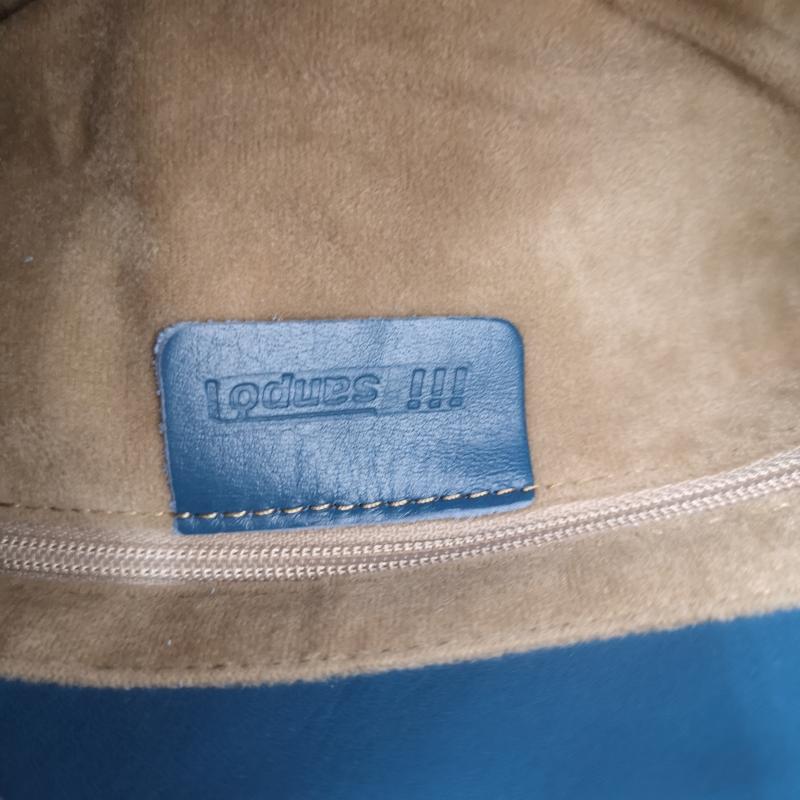 古着 USED ハンドバッグ ハンドバッグ サンポウ sanpo JRA レザー ハンドバッグ ミニバッグ 手持ち鞄 肩掛け オーストリッチ - 青 / ブルー / blue レディース USED 古着 中古 50138903