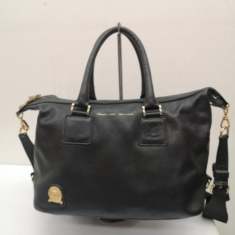古着 USED ハンドバッグ ハンドバッグ ＡDMJ ショルダー バッグ ハンドバッグ ミニボストン 2way - 黒 / ブラック / black レディース USED 古着 中古 50138908